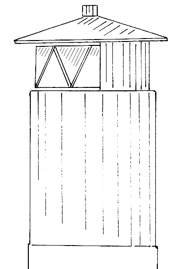 Strukkamphuk - Vuurtoren in de buurt van Fehmarn